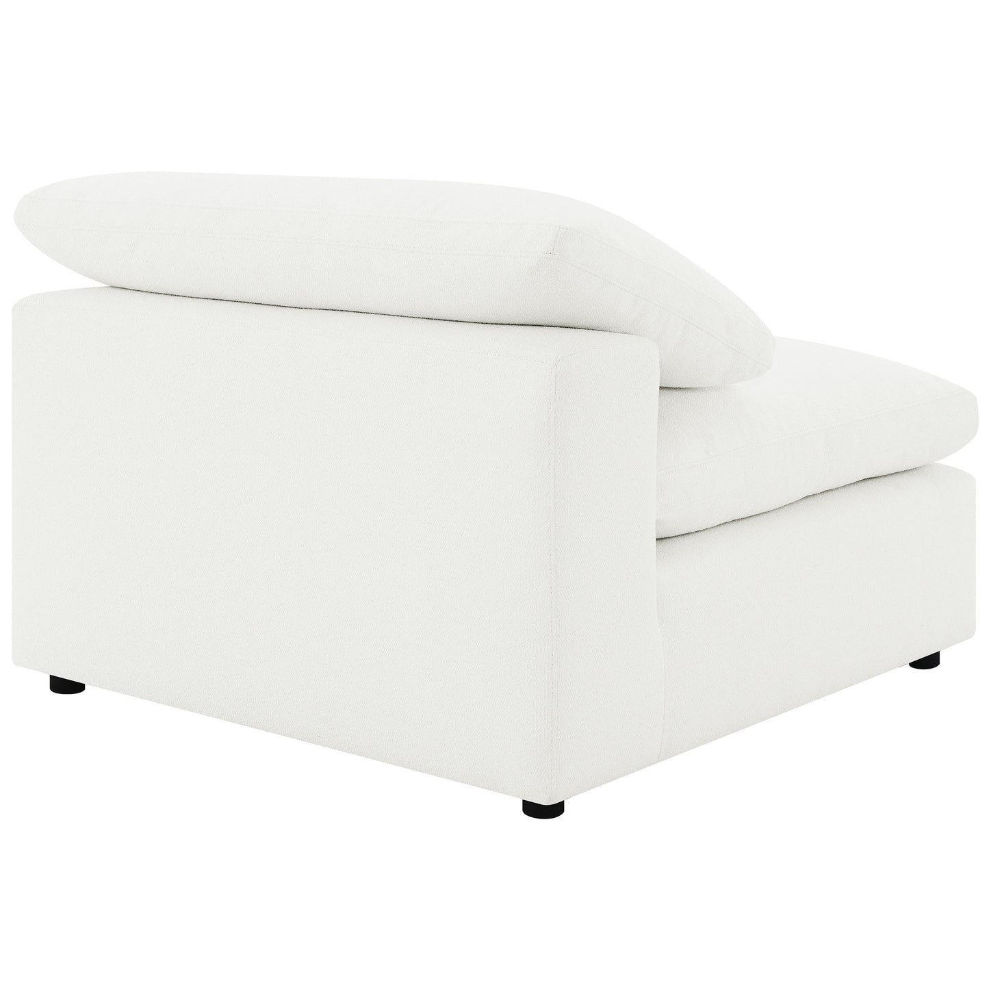 Boucle Cloud Armless Chair