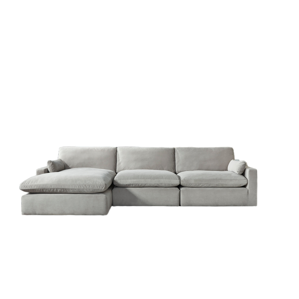 Lucca 3-Piece Sectional with Chaise