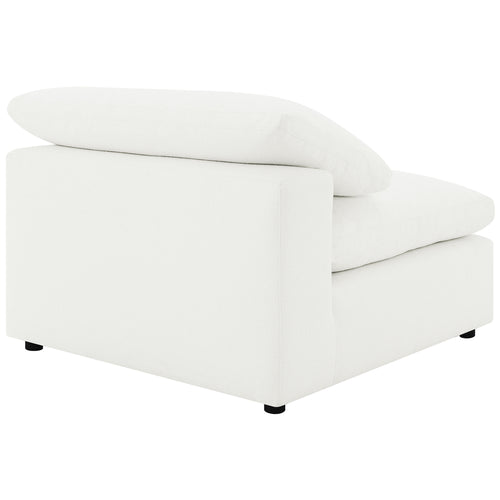 Boucle Cloud Luxe Armless Chair