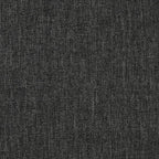 Catherine Upholstered Dining Arm Chair Charcoal Grey and Black (Set of 2)