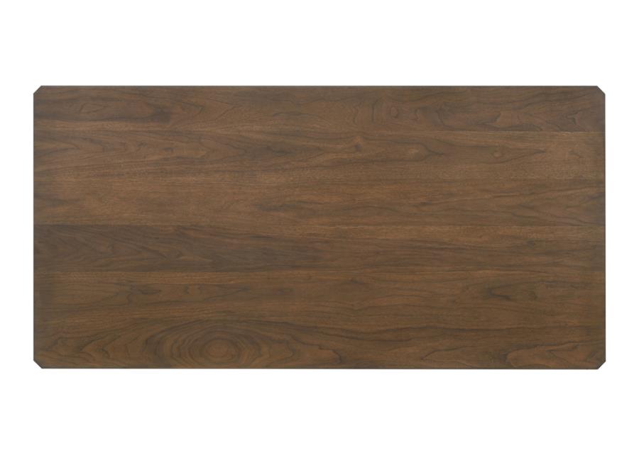 Wethersfield Dining Table with Clipped Corner Medium Walnut