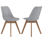 Caballo Upholstered Side Chairs Grey (Set of 2)