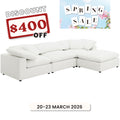 Boucle Cloud Luxe Sectional