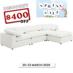 Boucle Cloud Luxe Sectional