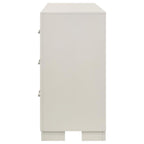 Jessica 6-drawer Dresser White