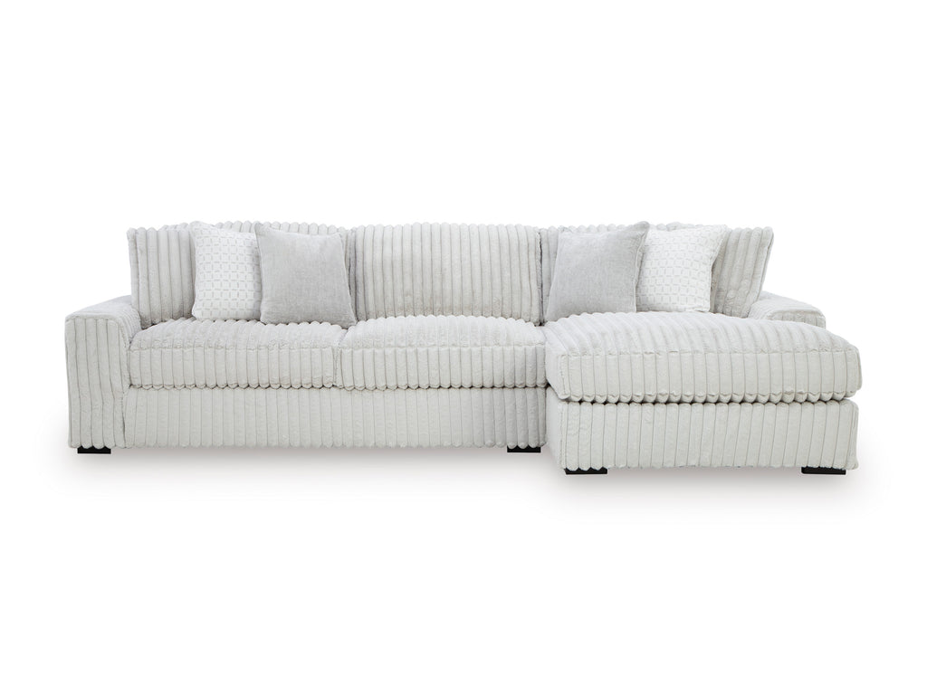 Stupendous 2-Piece Right-Arm Chaise Sectional