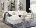 Terra 4-Piece Cloud Couch Sectional (Ottoman Included)