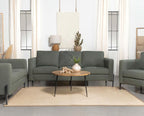 Tilly Upholstered Track Arms Sofa Sage