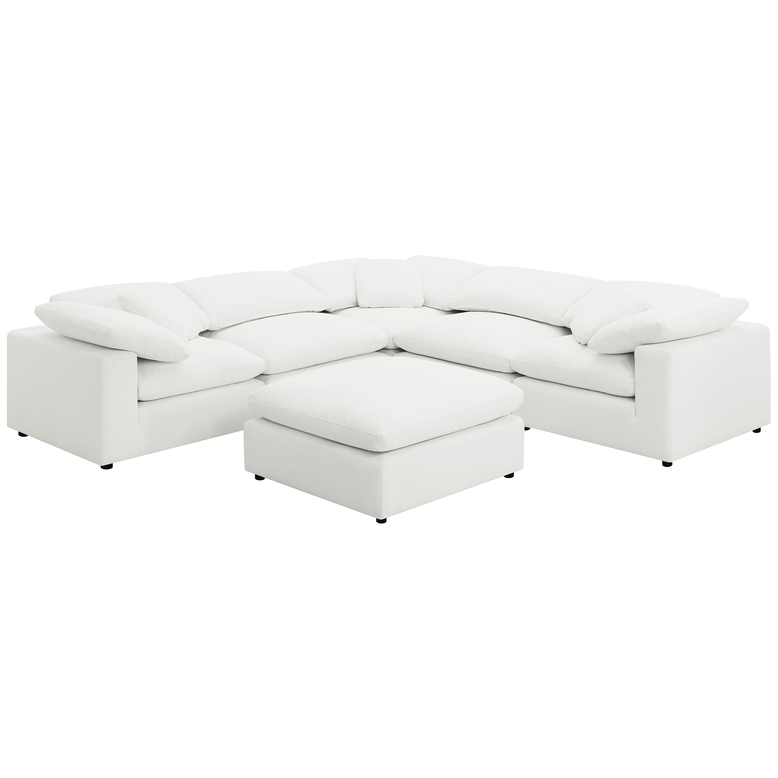 Boucle Cloud Luxe Sectional
