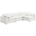 Boucle Cloud Luxe 4-Piece Sectional