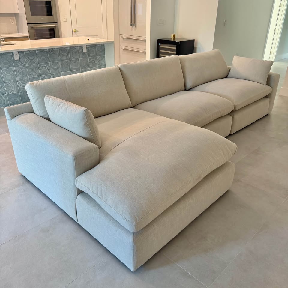 Elyza 3-Piece Left-Arm Chaise Sectional