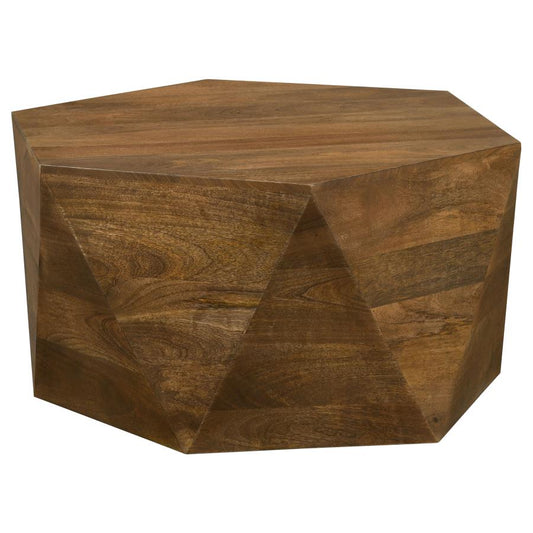 Zalika Hexagonal Coffee Table Natural