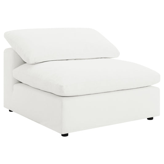 Boucle Cloud Armless Chair