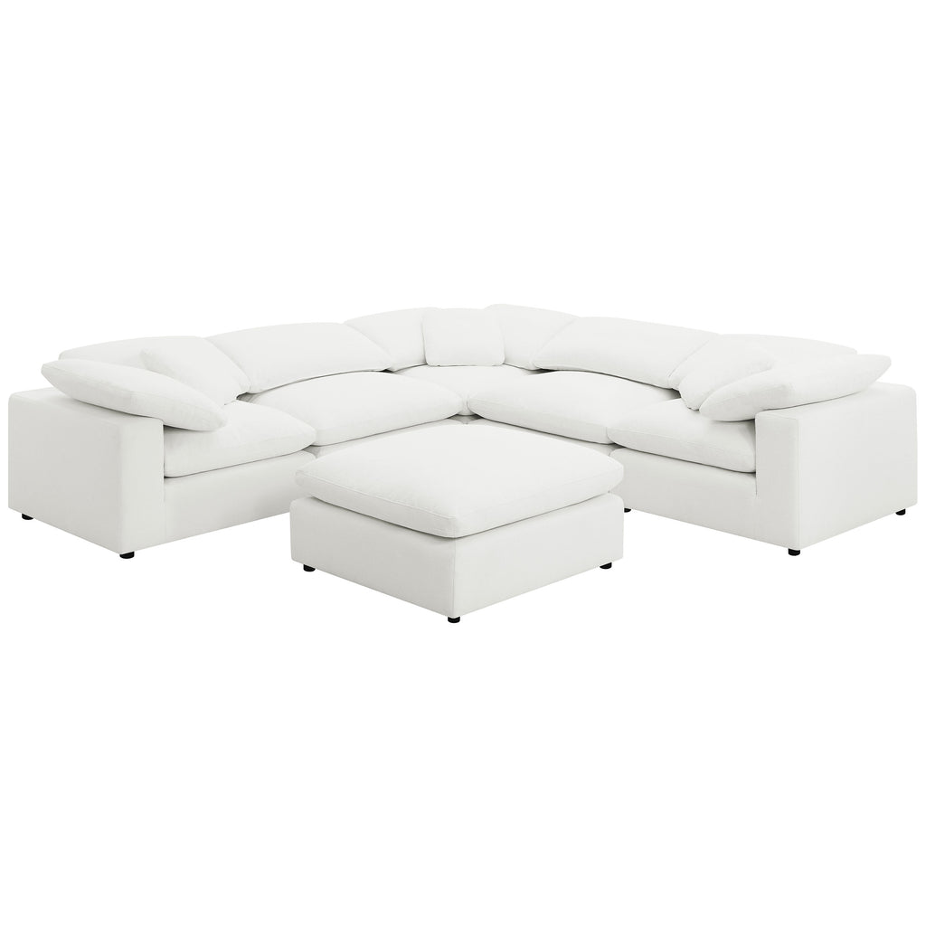 Boucle 6-Piece Cloud Couch