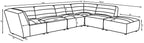 Tephra 6-piece Sectional