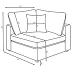 Divan 6-piece Sectional