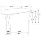 Dortch 7-piece Oval Solid Wood Dining Set Walnut