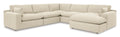 Nova 5-Piece Sectional with Chaise