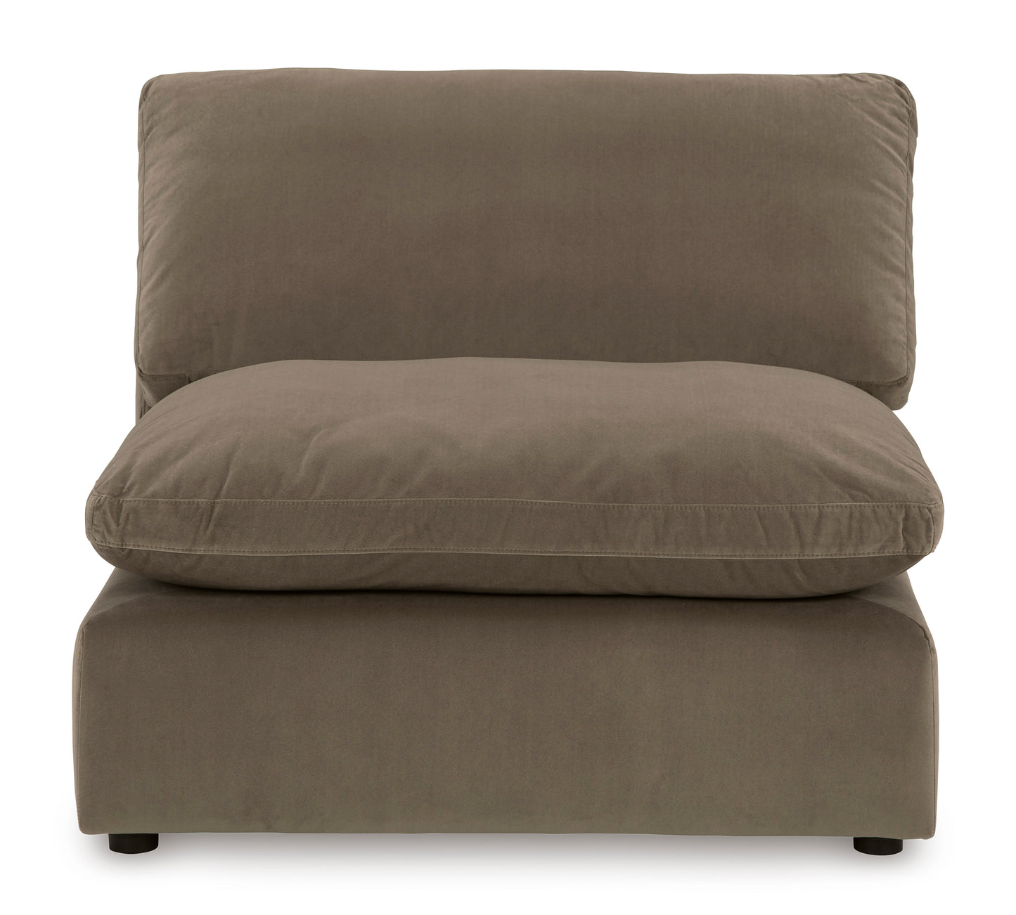 Lucca Cocoa Armless Chair