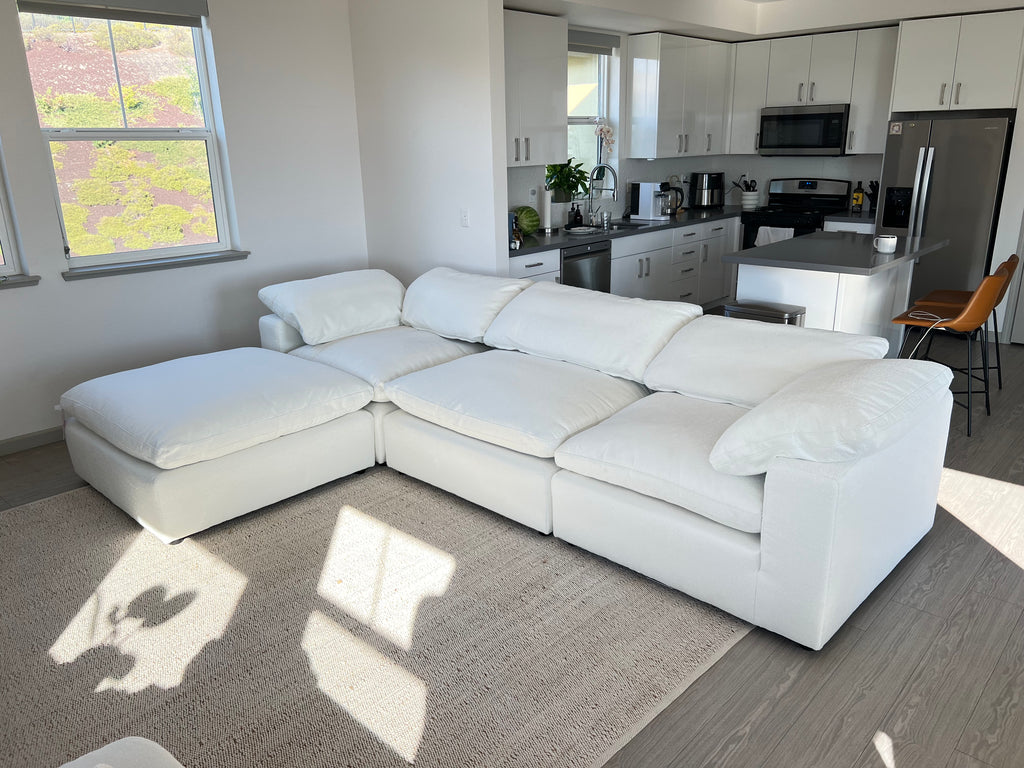 Boucle Cloud Luxe Sectional