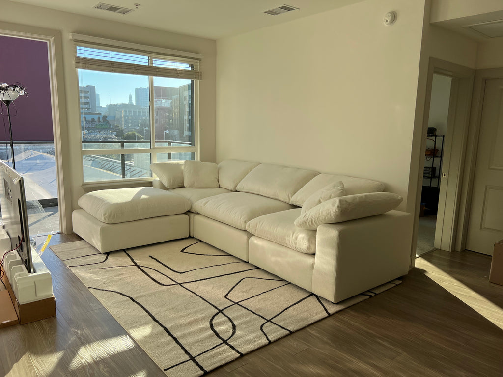 Boucle Cloud Luxe Sectional