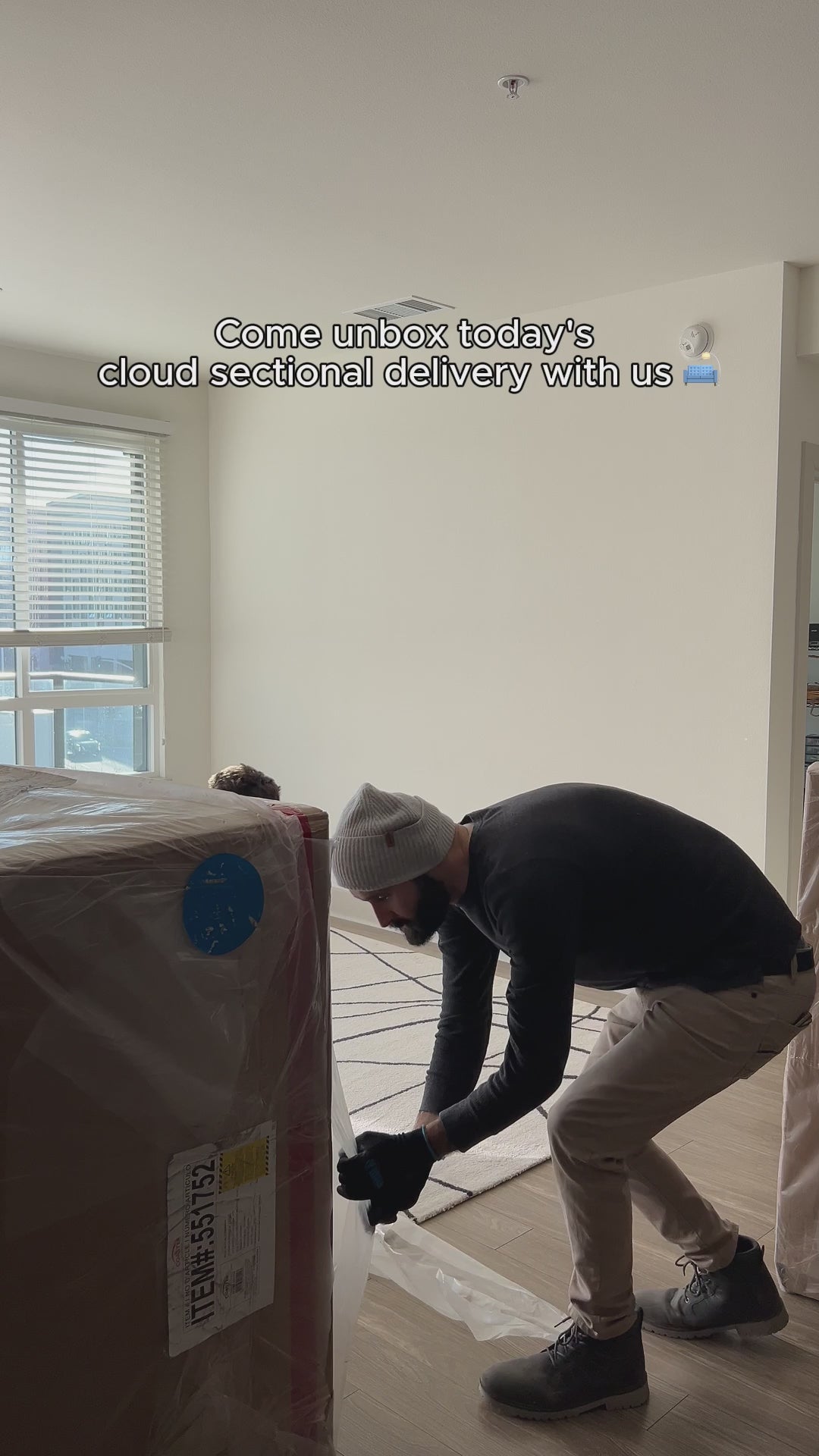 Boucle Luxe 4-Piece Sectional - Ottoman Included