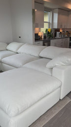 Boucle Cloud Luxe Sectional